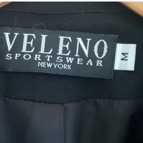 Veleno Sportswear | Vintage trinket embellished blazer. Size Medium. 80s. USA - Picture 5 of 8